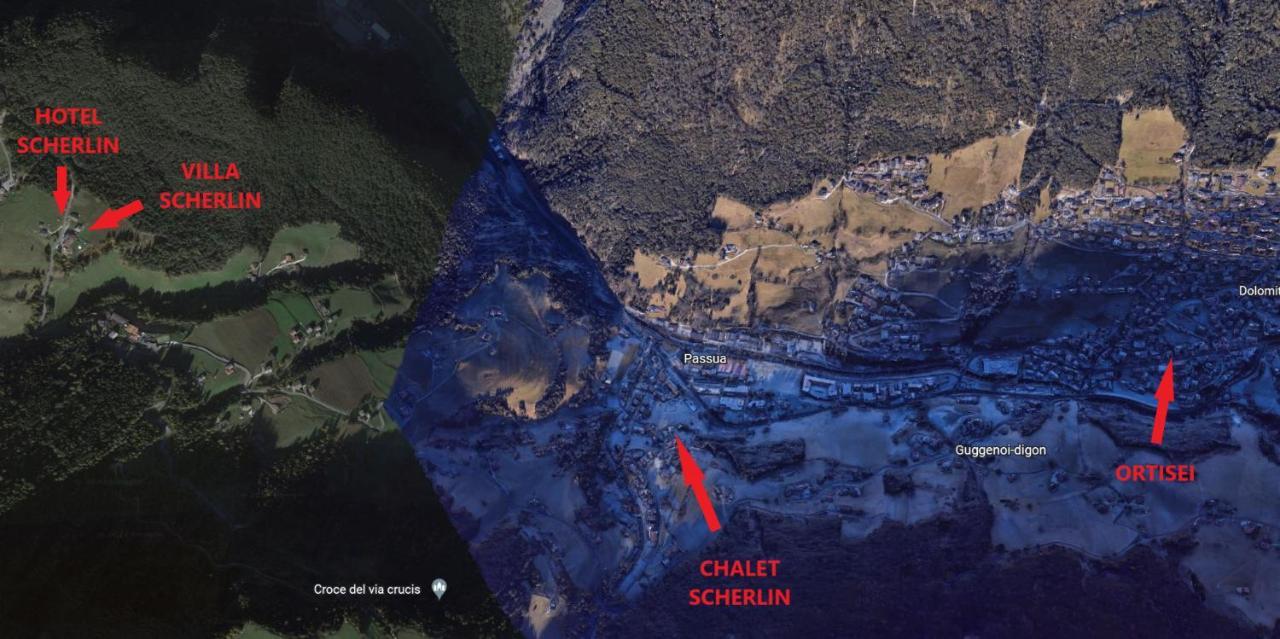 Chalet Scherlin Ортизеи Экстерьер фото